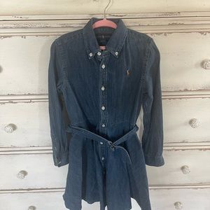 Blue jean Polo dress